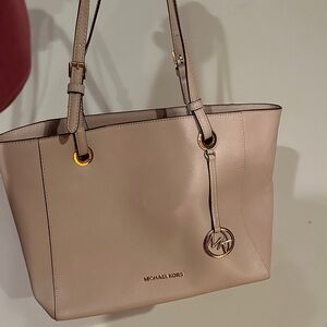 Michael Kors Light Tan Tote Bag